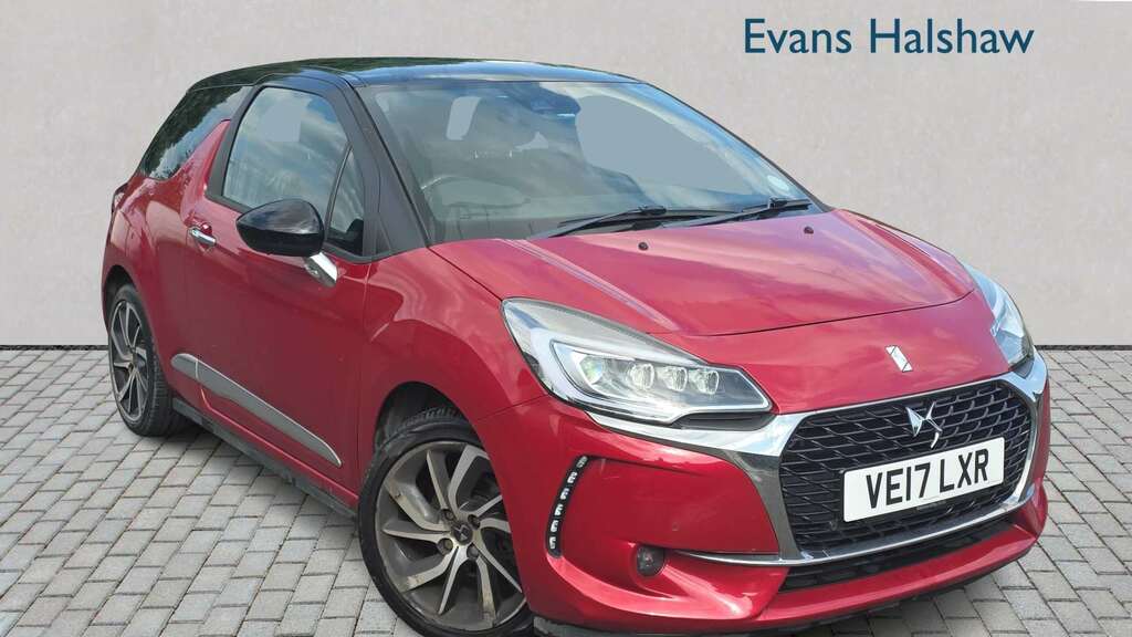 DS DS 3 1.6 Bluehdi 120 Prestige 2017 Red