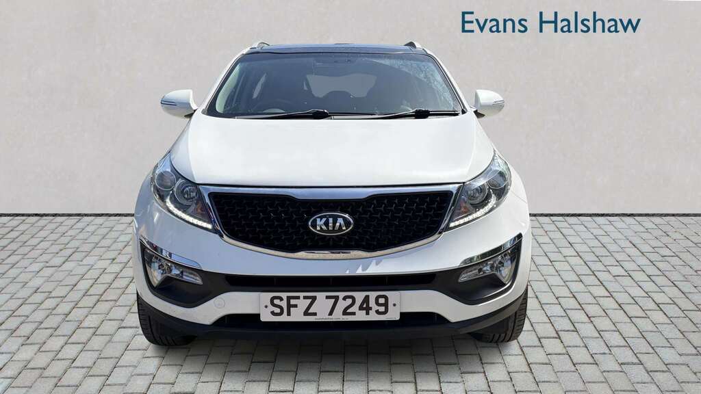 Kia Sportage Crdi 3 White #3