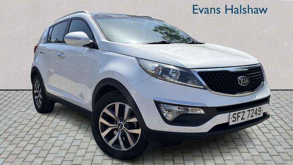 Kia Sportage Crdi 3 White #1