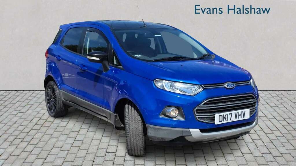 Ford Ecosport 1.0 Ecoboost 140 Titanium S 2017 Blue