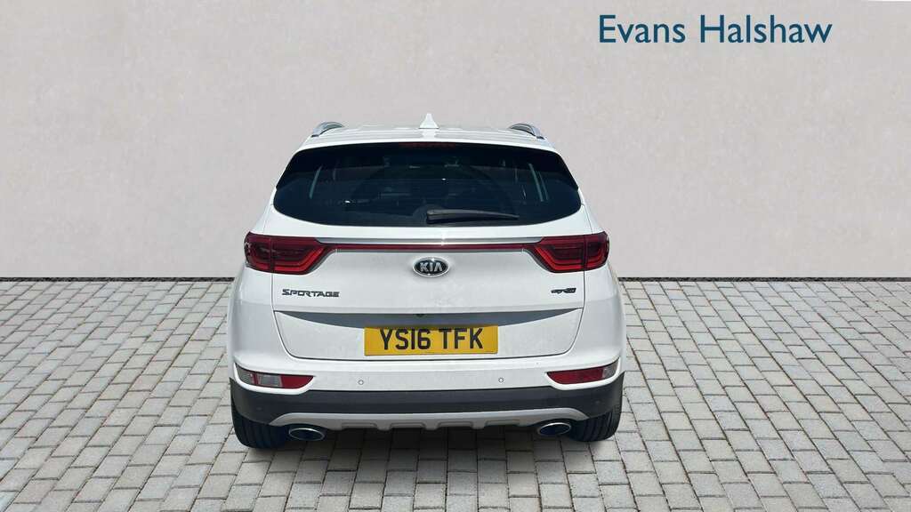 Kia Sportage 2.0 Crdi Gt-line Awd 2016 YS16TFK White #4