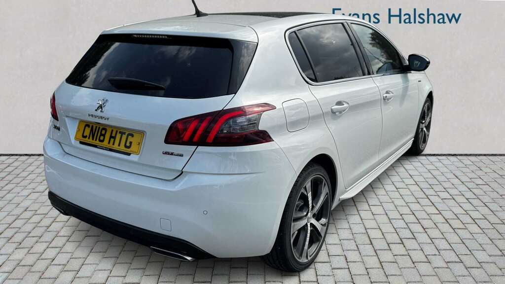 Peugeot 308 1.2 Puretech 130 Gt Line 2018 White #5