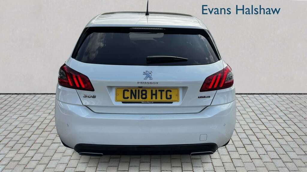 Peugeot 308 1.2 Puretech 130 Gt Line 2018 White #4