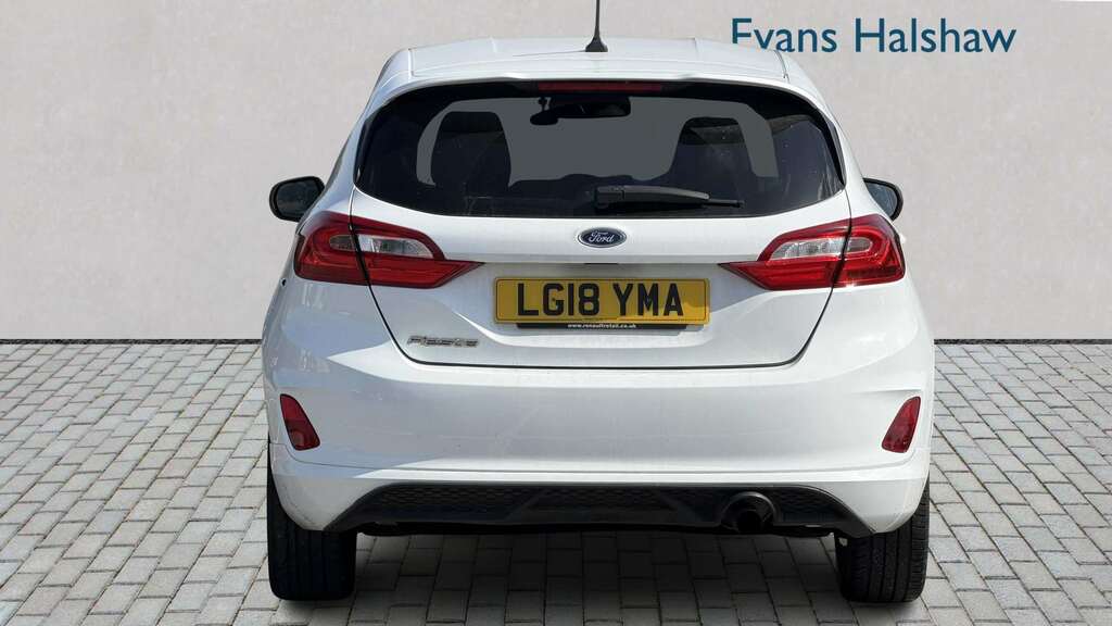 Ford Fiesta 1.0 Ecoboost 125 St-line X 2018 LG18YMA White #3