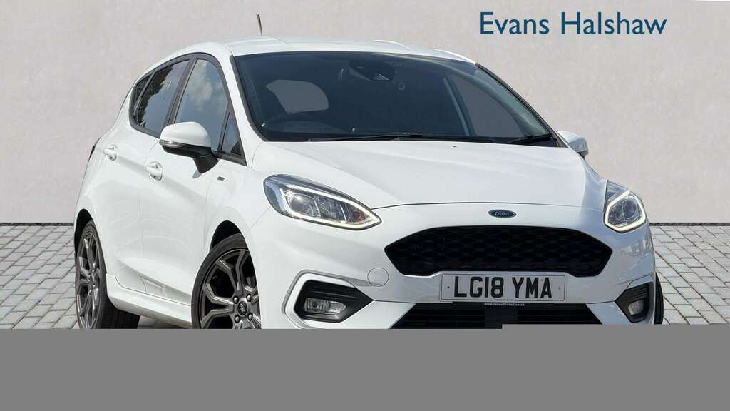 Ford Fiesta 1.0 Ecoboost 125 St-line X 2018 White