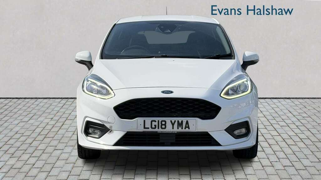 Ford Fiesta 1.0 Ecoboost 125 St-line X 2018 LG18YMA White #2