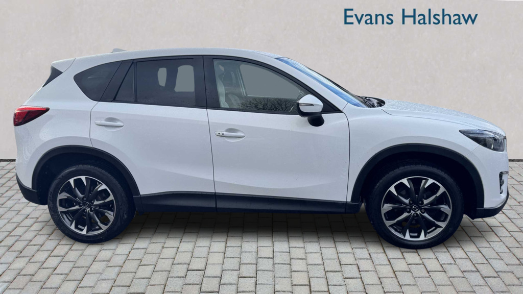 Mazda CX-5 2.2D 175 Sport Nav Awd 2017 White #3