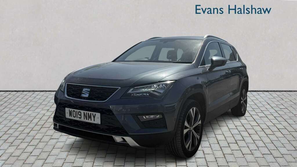 Seat Ateca 1.0 Tsi Ecomotive Se Technology Ez 2019 Grey #3