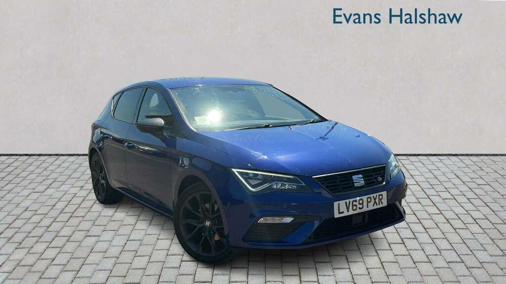 Seat Leon 1.5 Tsi Evo 150 Fr Black Edition Ez 2020 Blue
