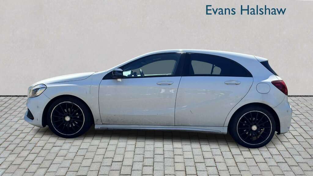 Mercedes-Benz A Class A200d Amg Line Premium 2017 AD17FCE White #5