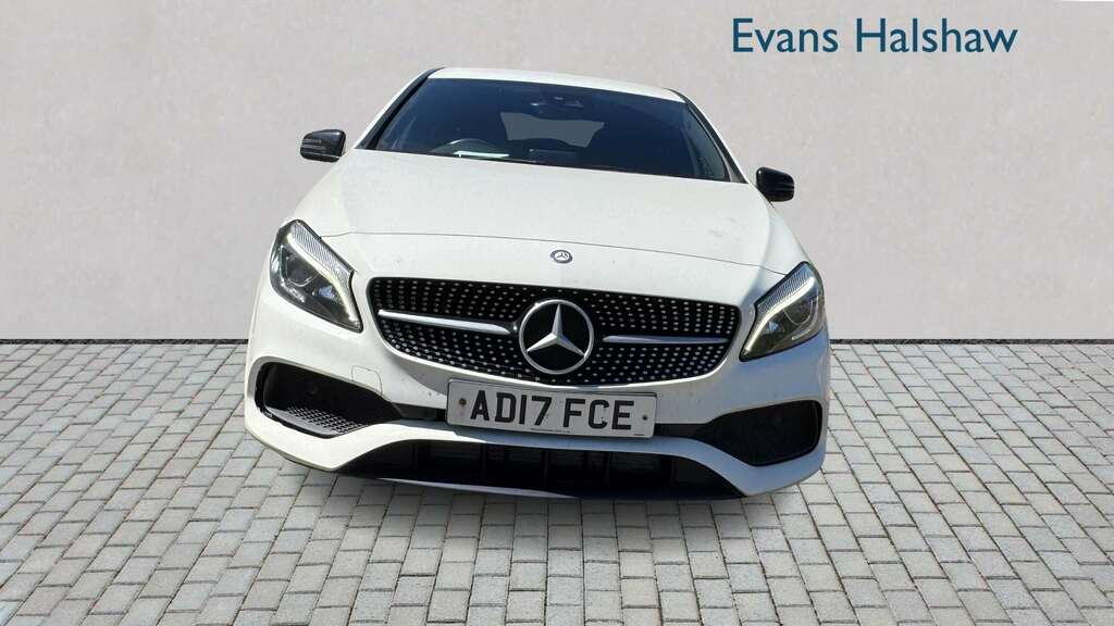 Mercedes-Benz A Class A200d Amg Line Premium 2017 AD17FCE White #4