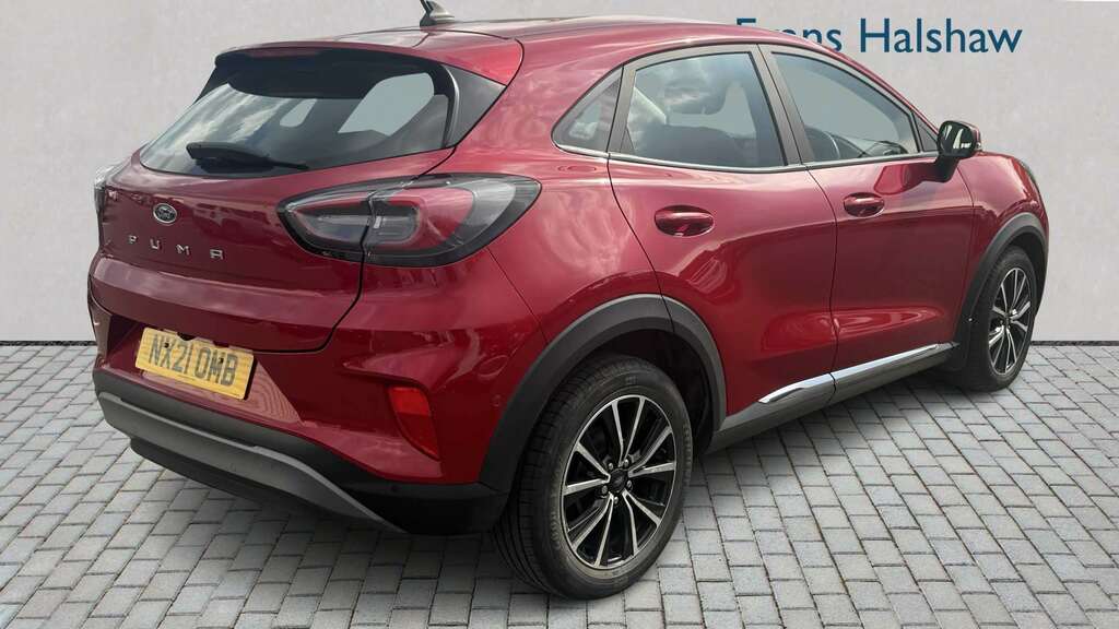 Ford Puma 1.0 Ecoboost Titanium 2021 NX21OMB Red #4