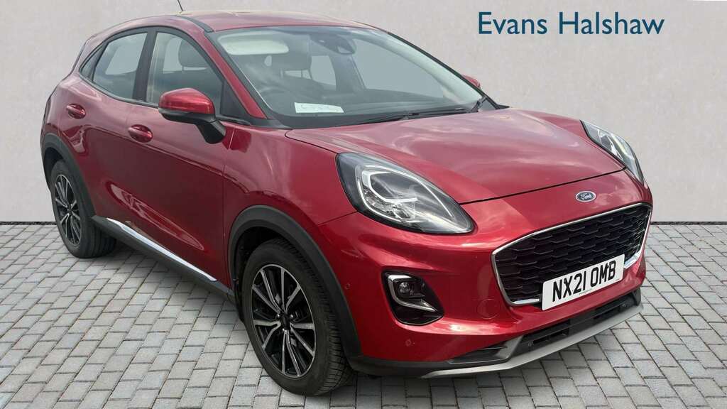 Ford Puma 1.0 Ecoboost Titanium 2021 Red