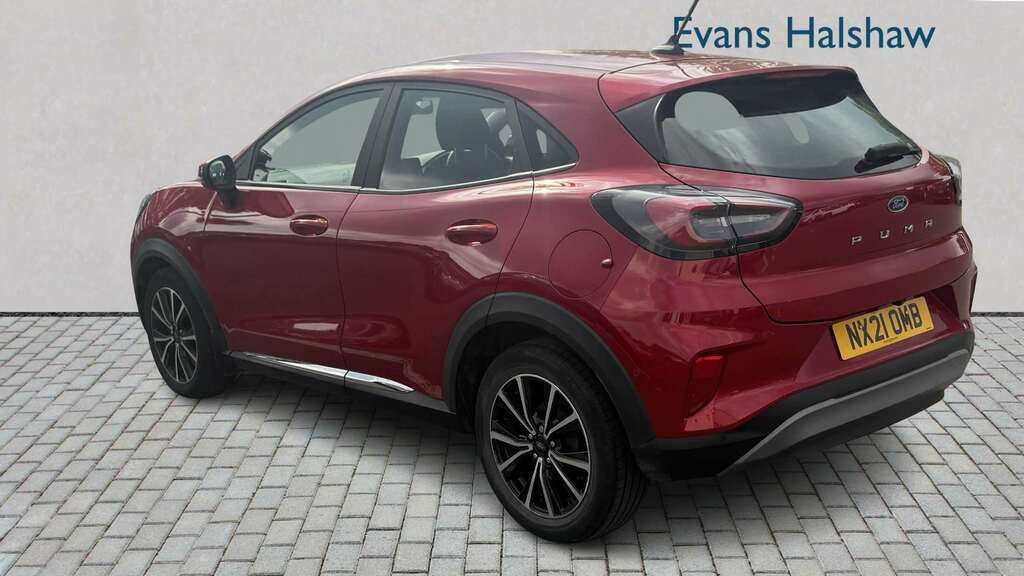 Ford Puma 1.0 Ecoboost Titanium 2021 NX21OMB Red #3