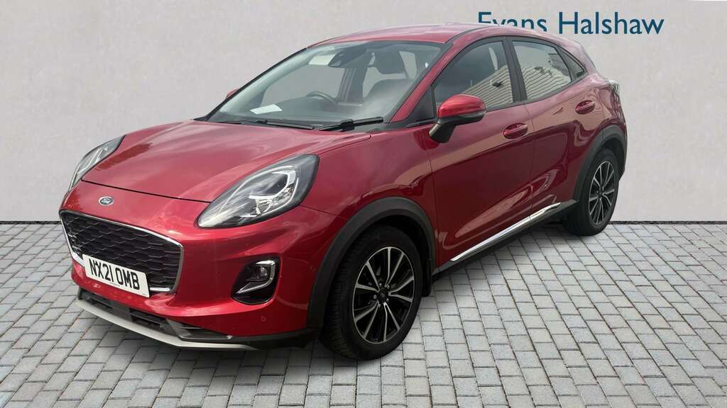 Ford Puma 1.0 Ecoboost Titanium 2021 NX21OMB Red #2