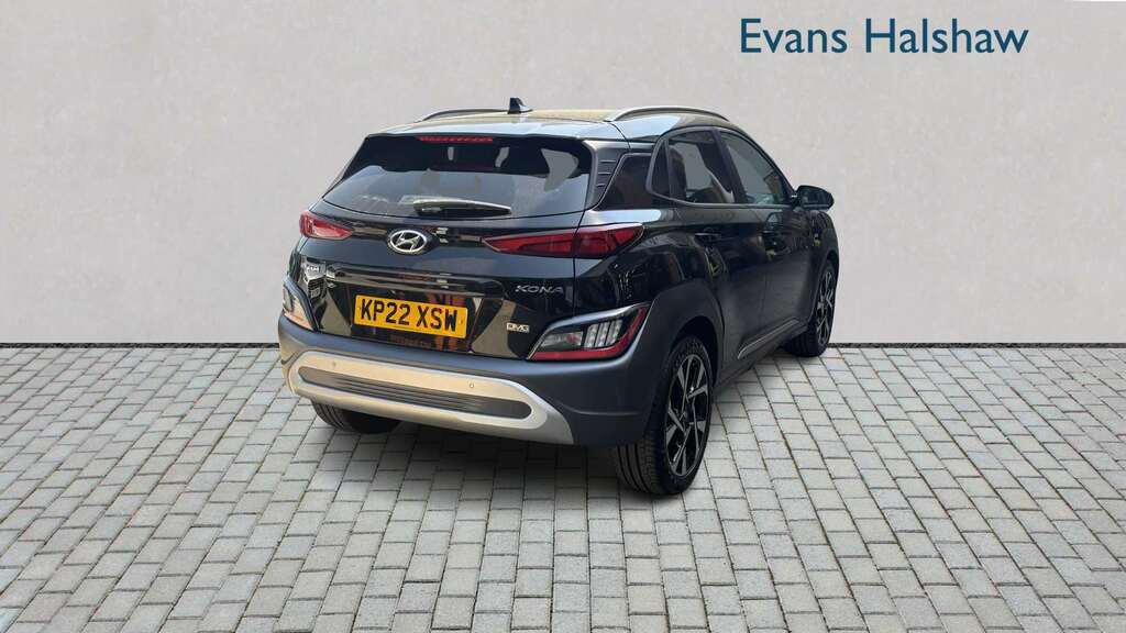 Hyundai Kona 1.0 Tgdi 48V Mhev Premium 2022 KP22XSW Black #3
