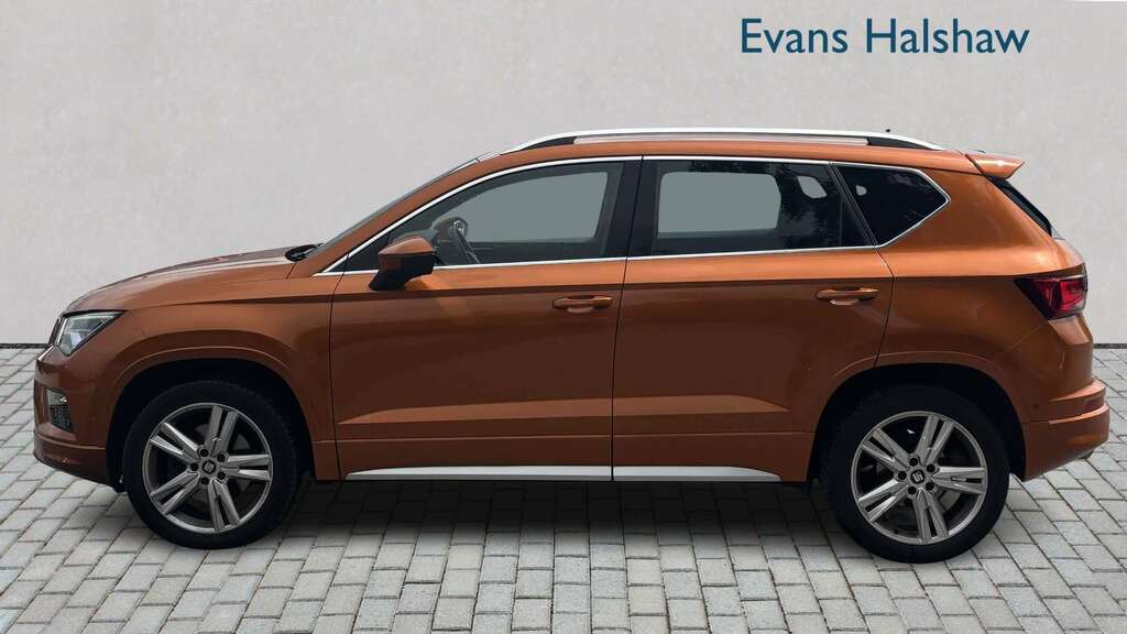 Seat Ateca 2.0 Tdi Fr Ez 2019 Orange #3