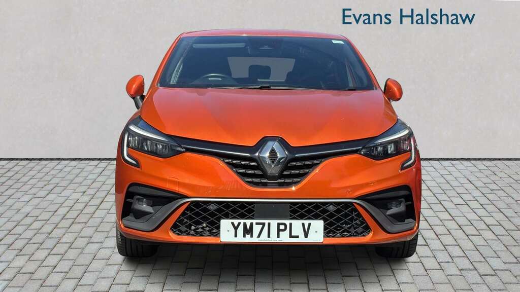Renault Clio 1.6 E-tech Hybrid 140 Rs Line 2022 Orange #4