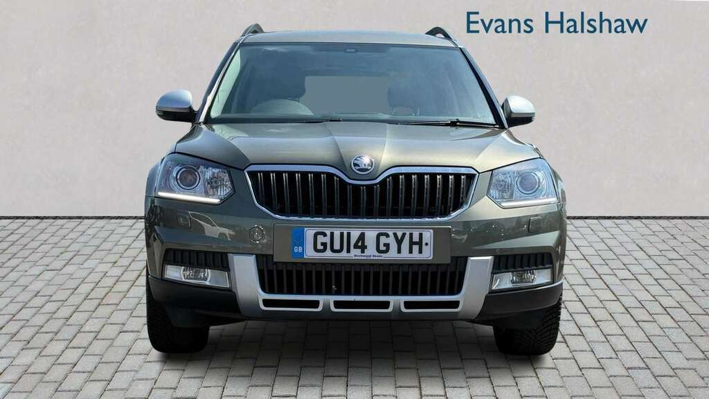 Skoda Yeti 2.0 Tdi Cr 140 Elegance 4X4 2014 Green #4