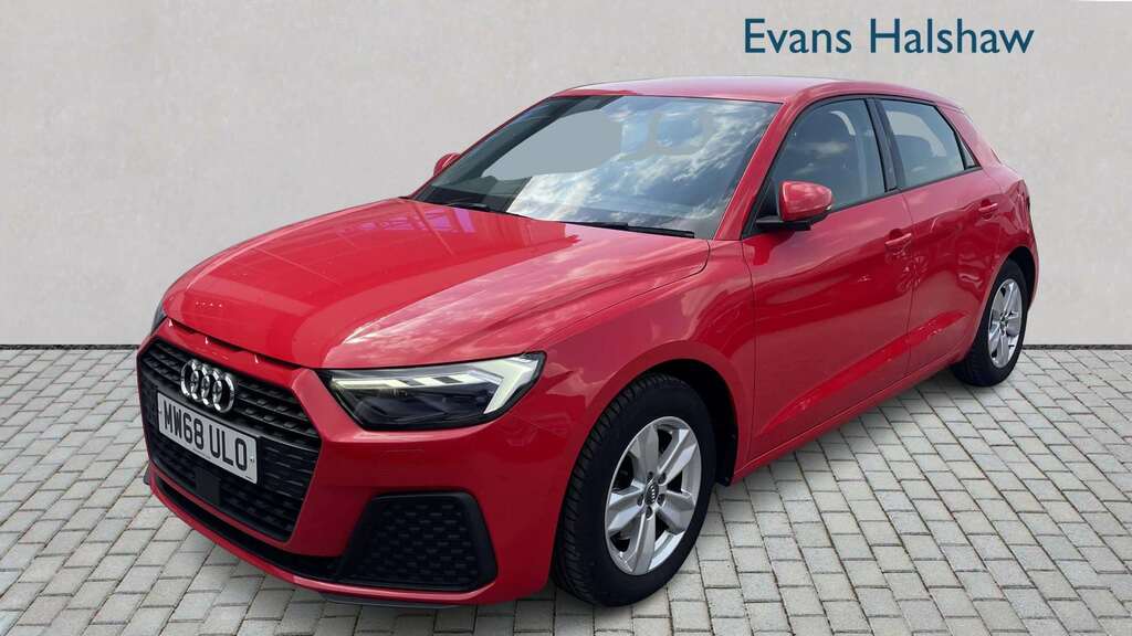 Audi A1 30 Tfsi Se 2019 MW68ULO Red #5