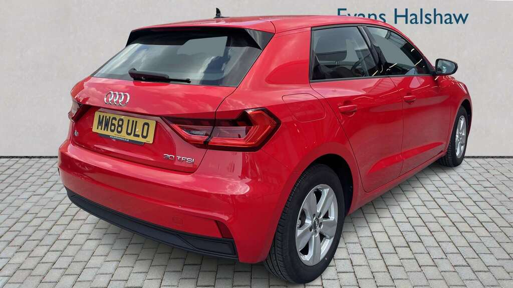 Audi A1 30 Tfsi Se 2019 MW68ULO Red #2