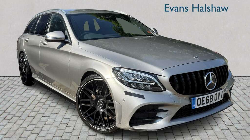 Mercedes-Benz C Class C200 Amg Line 9G-tronic 2019 Silver