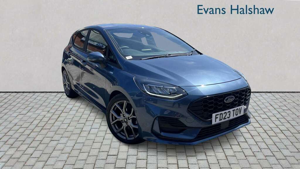 Ford Fiesta 1.0 Ecoboost Hybrid Mhev 125 St-line 2023 Blue