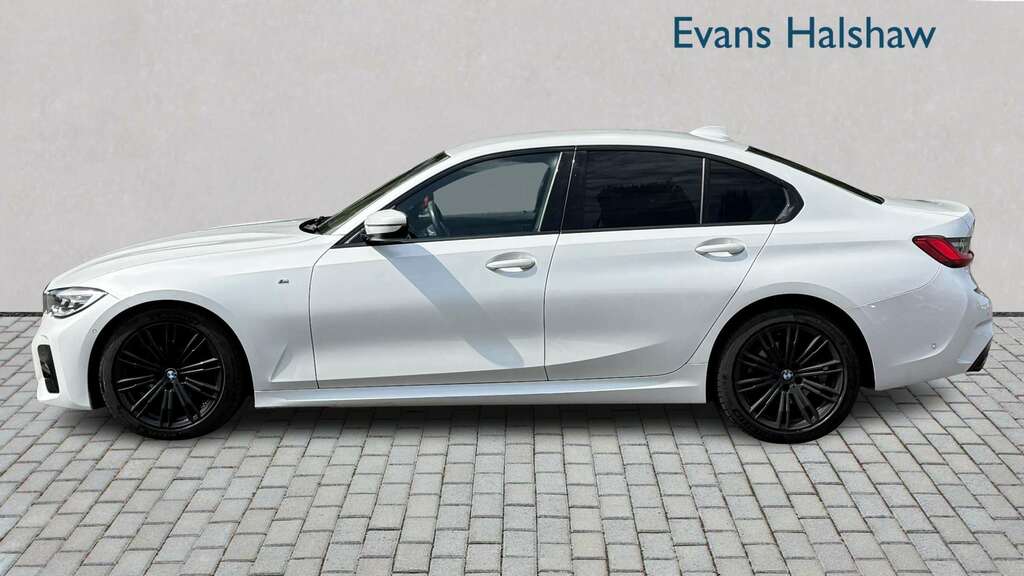 BMW 3 Series 320D M Sport 2019 White #4