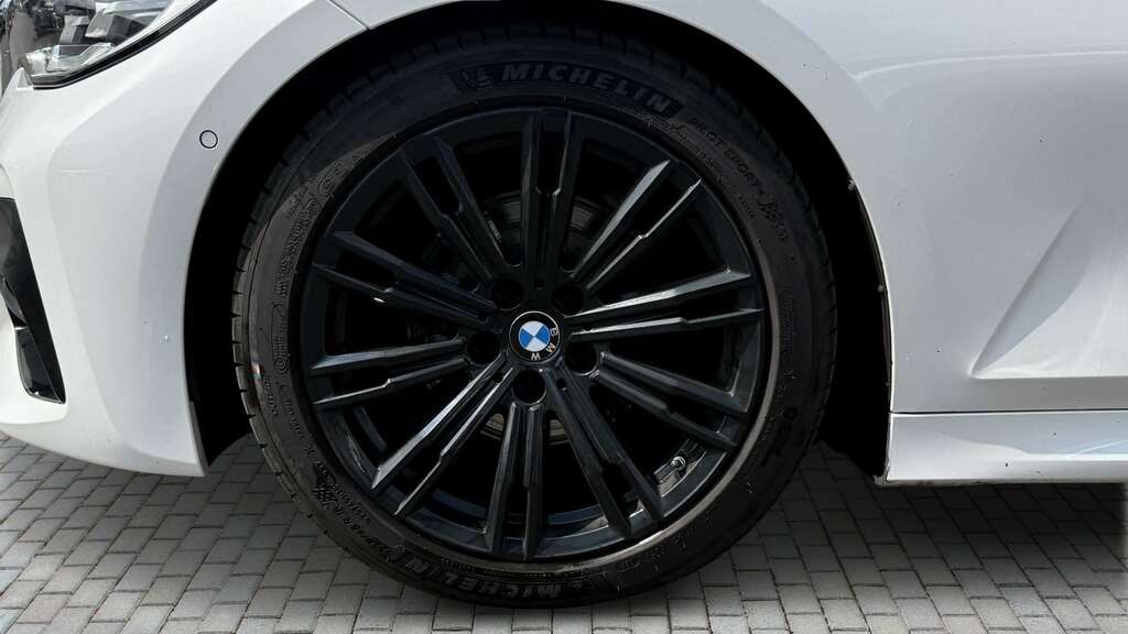 BMW 3 Series 320D M Sport 2019 White #5