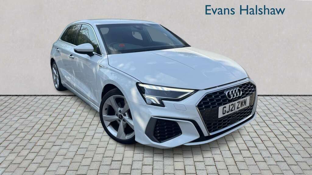 Audi A3 35 Tfsi S Line S Tronic 2021 White