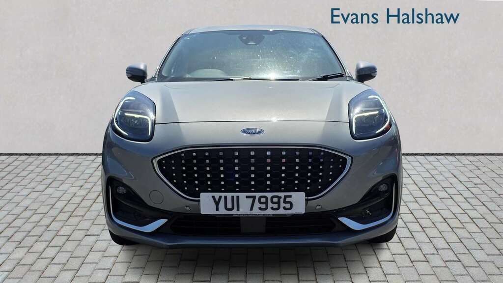 Ford Puma 1.0 Ecoboost Hybrid Mhev 155 St-line Vignale 2 YUI7995 Silver #3