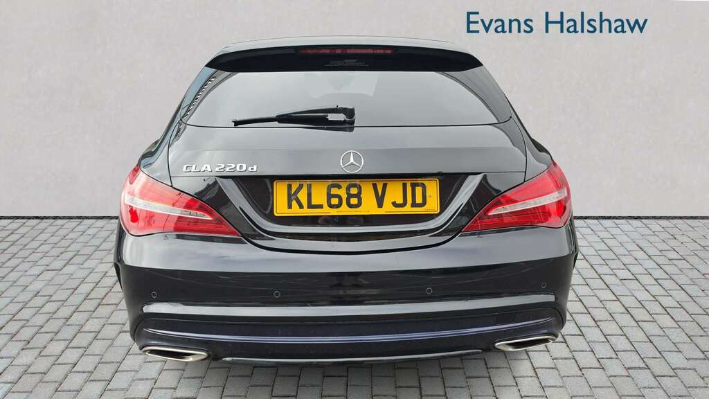 Mercedes-Benz CLA Class 220D Amg Line Night Edition Tip 2019 Black #5