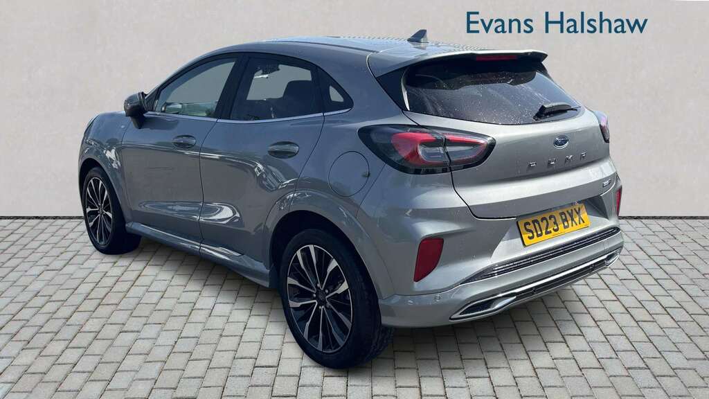 Ford Puma 1.0 Ecoboost Hybrid Mhev 155 St-line Vignale 2 SD23BXX Silver #2