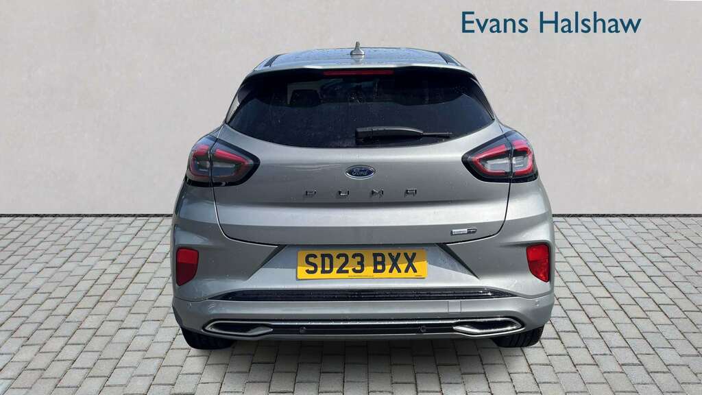 Ford Puma 1.0 Ecoboost Hybrid Mhev 155 St-line Vignale 2 SD23BXX Silver #5
