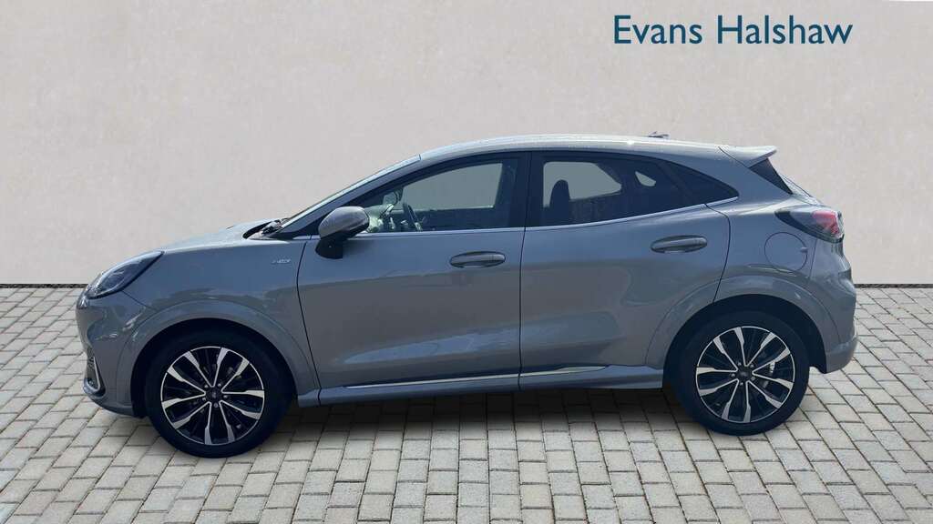 Ford Puma 1.0 Ecoboost Hybrid Mhev 155 St-line Vignale 2 SD23BXX Silver #3