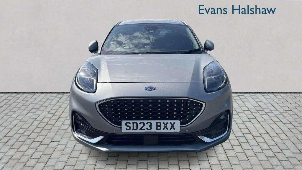 Ford Puma 1.0 Ecoboost Hybrid Mhev 155 St-line Vignale 2 SD23BXX Silver #4