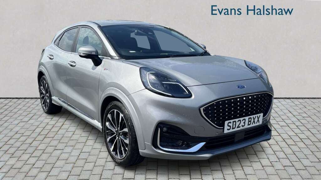 Ford Puma 1.0 Ecoboost Hybrid Mhev 155 St-line Vignale 2 Silver