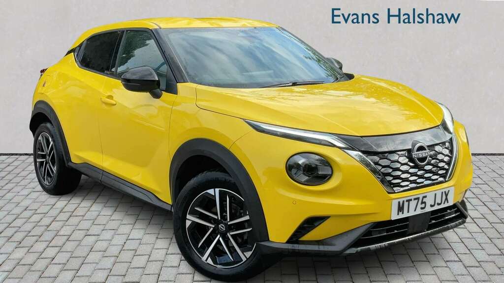 Nissan Juke 1.6 Hybrid N-connecta 2025 Yellow