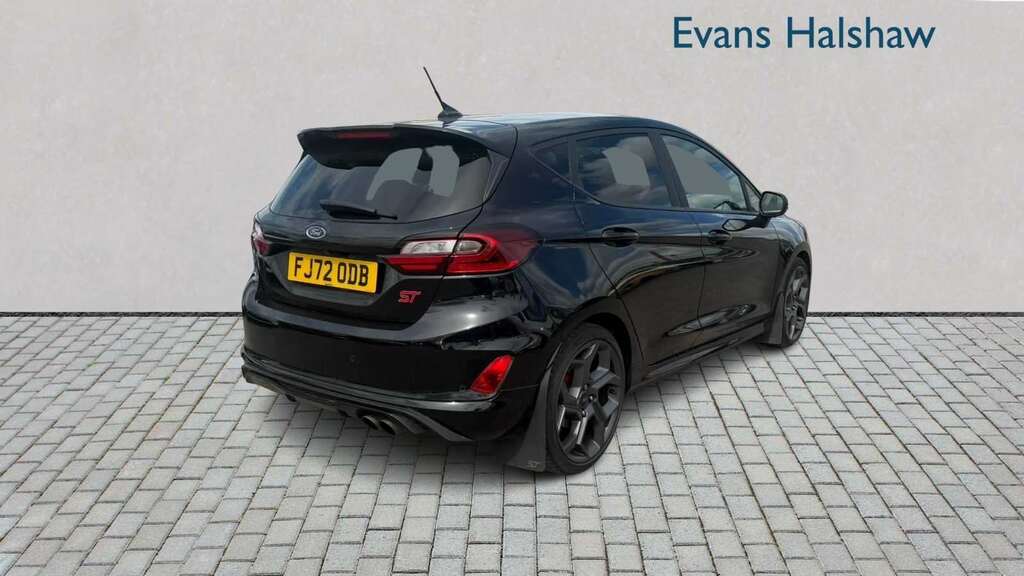 Ford Fiesta 1.5 Ecoboost St-3 Performance Pack 2022 FJ72ODB Black #6