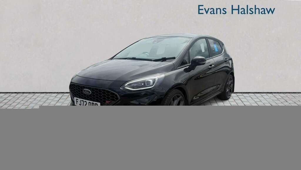 Ford Fiesta 1.5 Ecoboost St-3 Performance Pack 2022 FJ72ODB Black #3