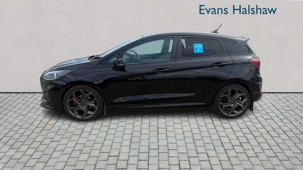 Ford Fiesta 1.5 Ecoboost St-3 Performance Pack 2022 FJ72ODB Black #4