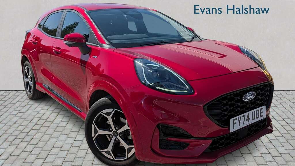 Ford Puma 1.0 Ecoboost Hybrid Mhev St-line 2024 Red