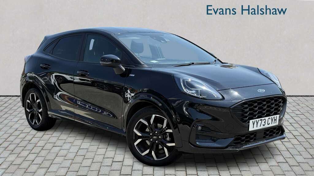 Ford Puma 1.0 Ecoboost Hybrid Mhev St-line X Dct 2023 Black