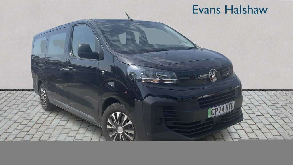 Vauxhall Vivaro 100Kw Combi XL 49Kwh 2025 Black
