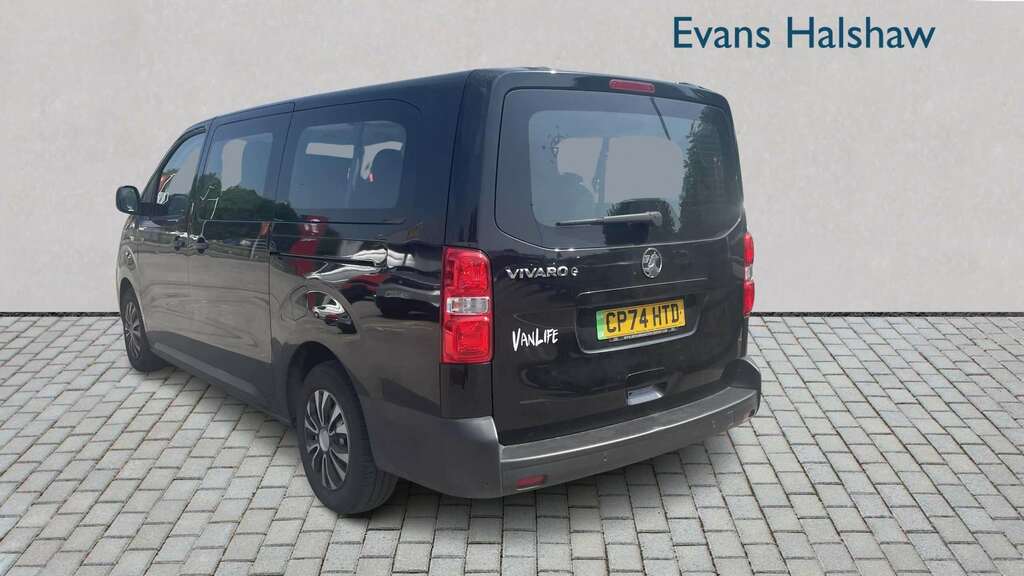 Vauxhall Vivaro 100Kw Combi XL 49Kwh 2025 Black #5