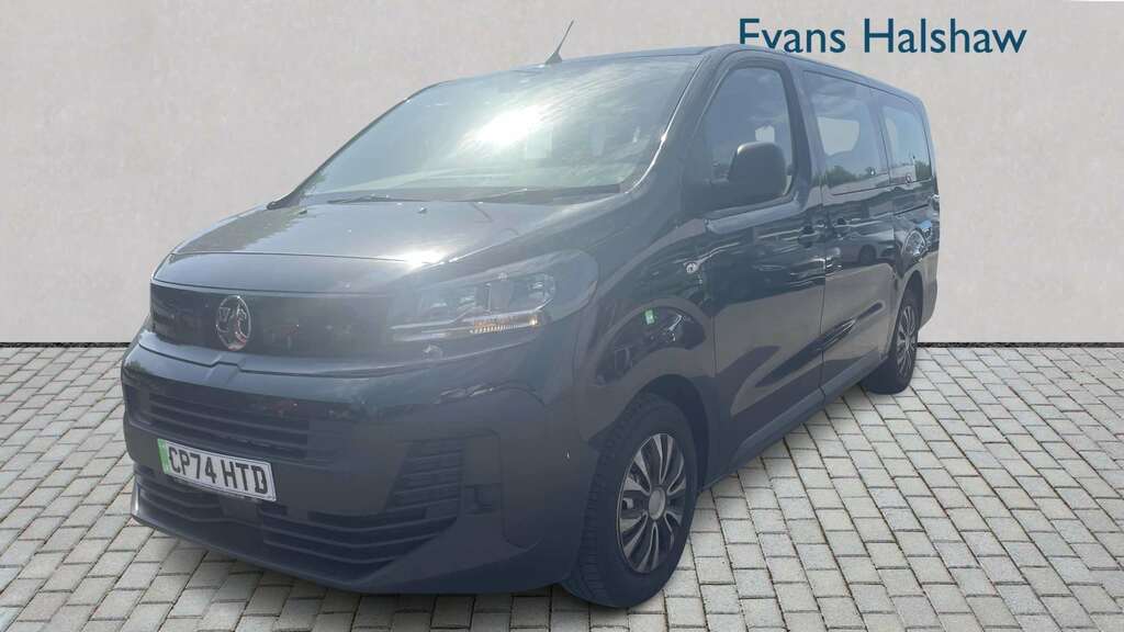 Vauxhall Vivaro 100Kw Combi XL 49Kwh 2025 Black #3