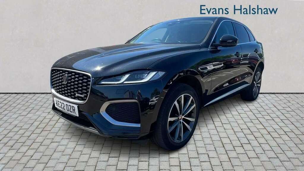 Jaguar F-Pace 2.0 D200 R-dynamic Se Awd 2022 Black #2