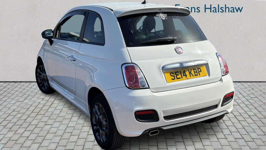 Fiat 500 500 Lounge White #1