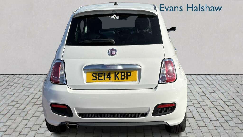 Fiat 500 500 Lounge White #3