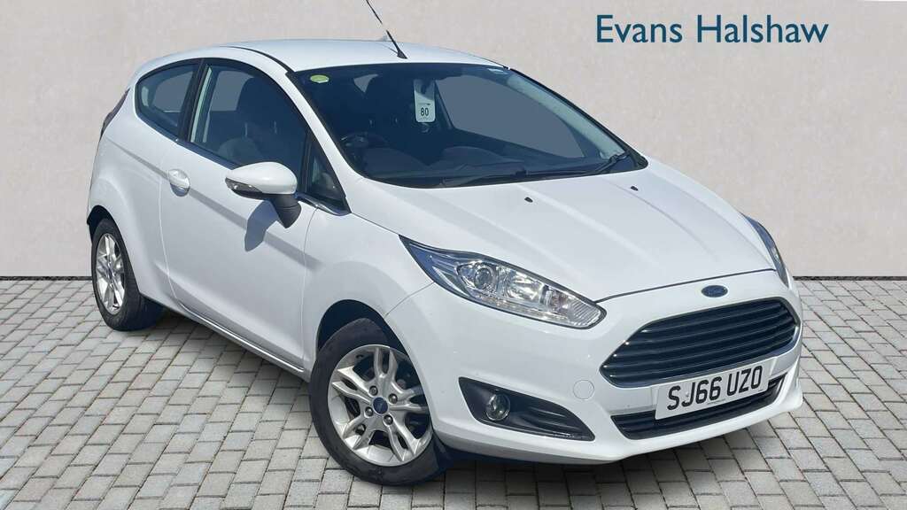 Ford Fiesta 1.25 82 Zetec 2016 White